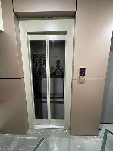 MS Powder coating Glass Door